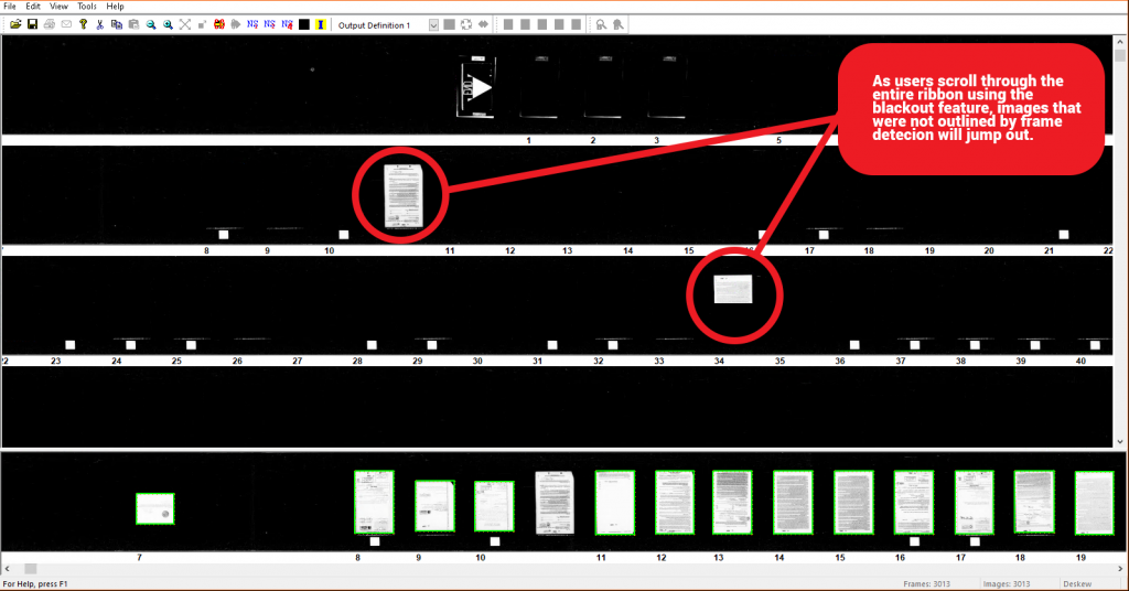 blackout - microfilm to digital